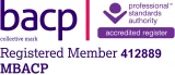 BACP Registered Member badge